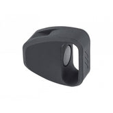 Bontrager 26mm Cadence Band Magnet in black for universal fit cycling sensors attached to a bike wheel.