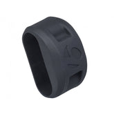 Bontrager 9mm Cadence Band Magnet in black, cycling sensor accessory for accurate cadence readings, shown attached to bike component.