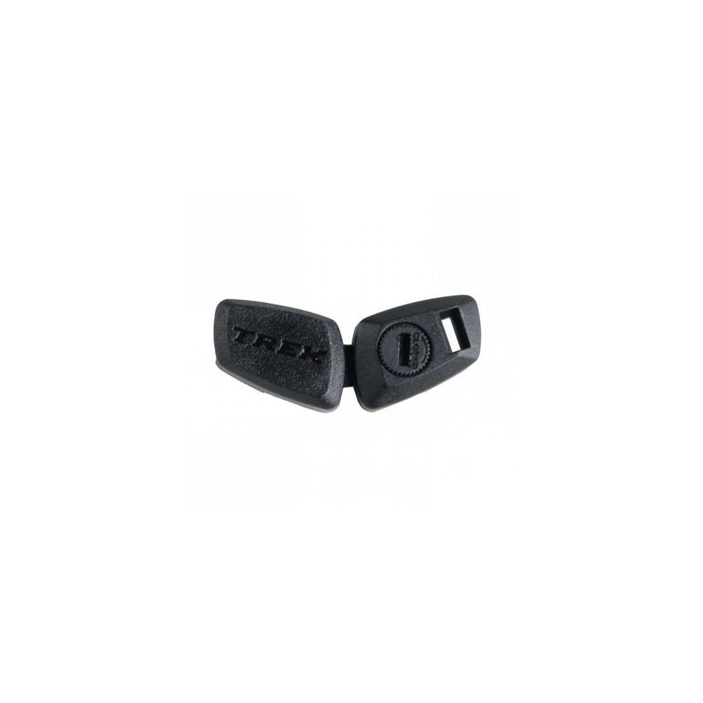 Bontrager Aero wheel magnet for speed sensors in black, universal fit, accessory for bike speed measurement.