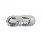 Black Bontrager DuoTrap S chainstay cover for alloy bike frames, providing protection and seamless integration.