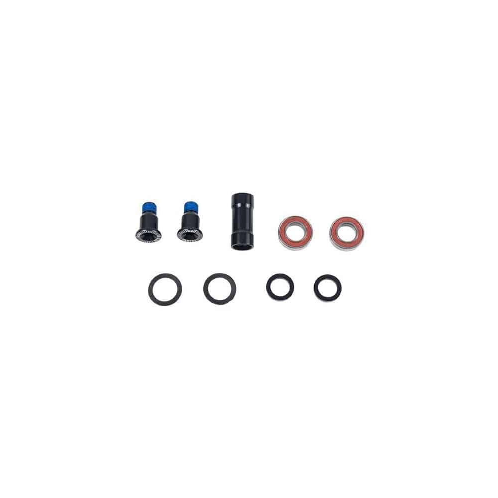 Trek Boone IsoSpeed internal parts kit in black for 2014-2018 mountain bike models, includes components for bike suspension upgrade.