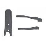 Trek Checkpoint Carbon Frame Armour Kit in black, durable protection for bike frames, shown on a bicycle frame.