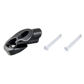 Trek Control Freak downtube housing stop and cable guide for brake and derailleur, black component for bike maintenance.