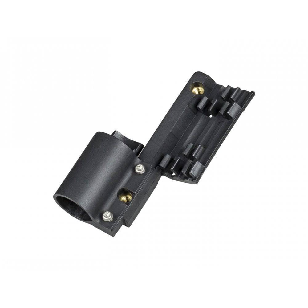 Black Trek Domane 2020 internal downtube cable guide and Di2 battery holder, components for bicycle maintenance and upgrades.