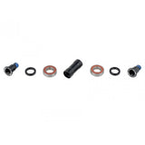 Trek Domane IsoSpeed rear pivot kit with grey internal hardware, bicycle frame compliance component for Trek road bikes.