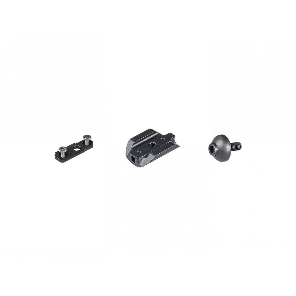 Trek Domane seatpost binder kit in black, showing replacement hardware components and secure fit design.