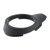 Trek Domane SLR IsoSpeed front headtube cover in black, bike frame protection component for Trek road bikes.