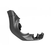 Black Trek Domane+ motor armor protective cover for e-bike motor, designed to shield components, one size fits most.