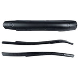 Trek Fuel EX Remedy Slash 27.5 carbon armor kit with black downtube and chainstay protection for mountain bike components.