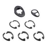 Trek Madone 9-Series black headset cable routing spacer kit for 28.6mm non-integrated stem, bicycle component accessory