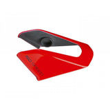 Trek Madone SL IsoSpeed seat tube cover in radioactive red, bike component accessory for improved comfort and style.