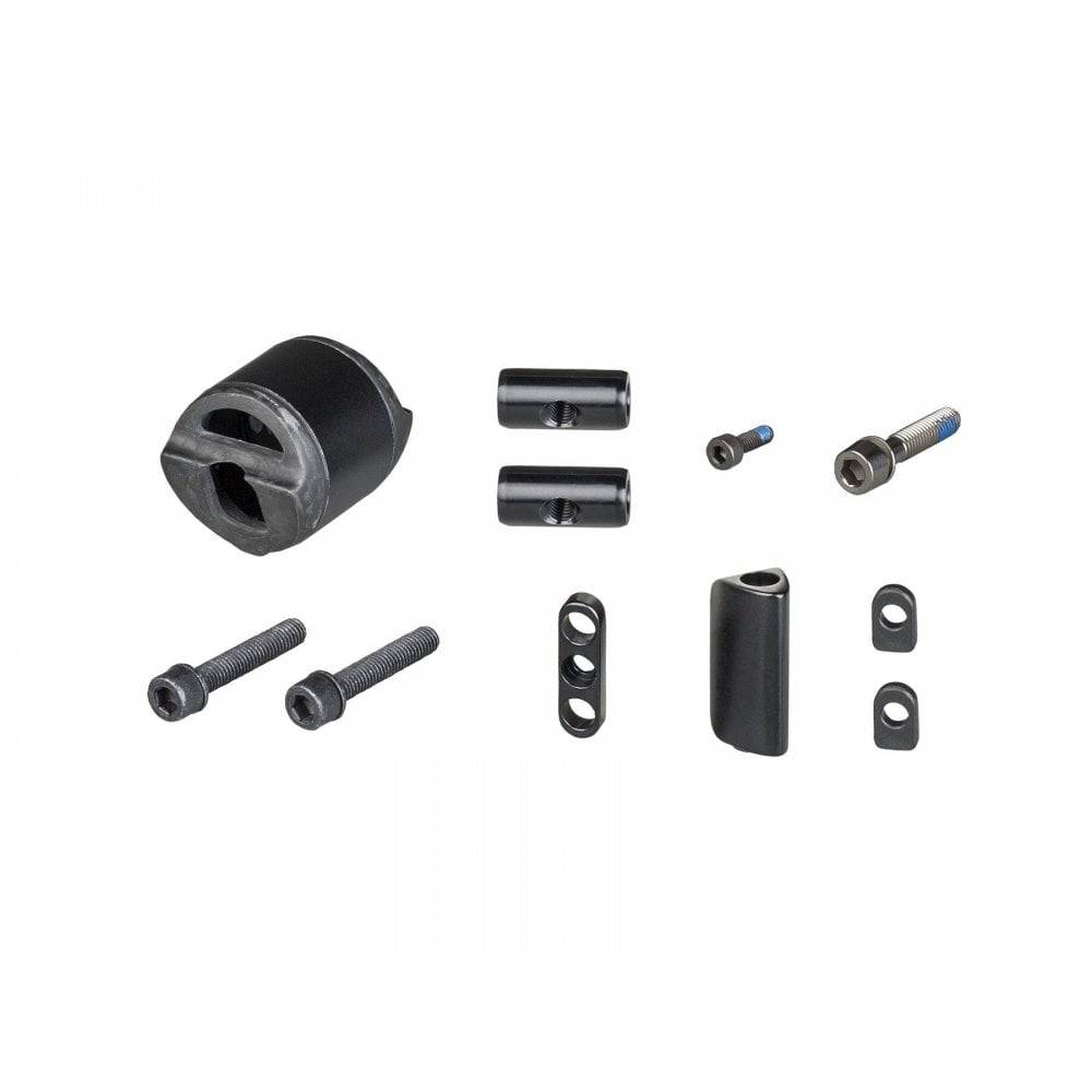 Trek Madone SLR seatpost hardware kit in black, genuine replacement components for bike seatpost assembly.