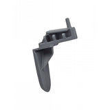 Black Trek Madone SLR seatpost tail plug, aerodynamic bike accessory, fits standard sizes, designed for Trek road bikes.