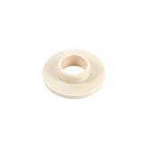 Trek yellow main axle pivot bushing tophat for full suspension bike frames, close-up view of component details