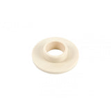 Trek yellow main axle pivot bushing tophat for full suspension bike frames, close-up view of component details