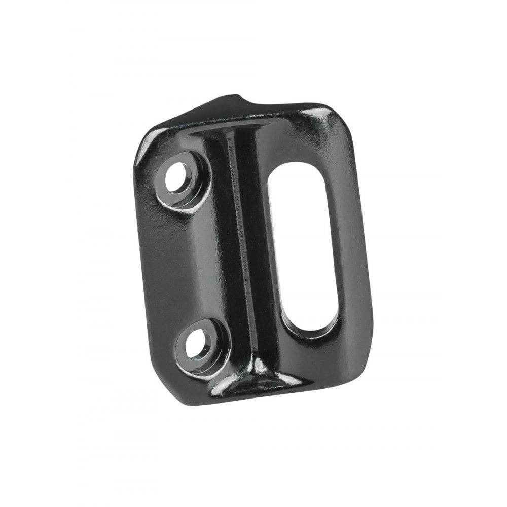 Trek alloy front derailleur hanger for MY18 SL Road frames, black, lightweight bicycle component.