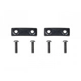 Trek RIB System battery retention kit for Powerfly 2019 models, black M5 x 30mm components for secure battery mounting.