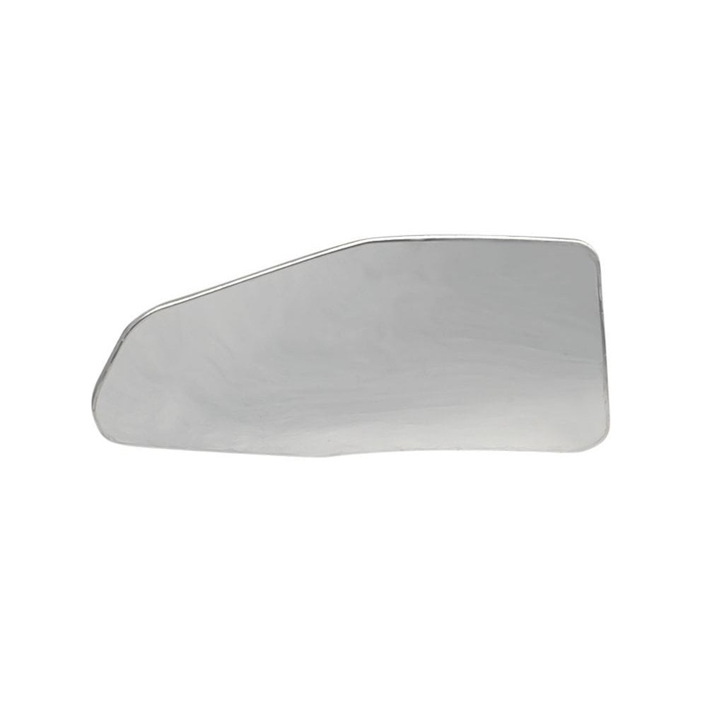 Trek Procaliber SL 27.5 carbon chainstay strike guard in silver for bicycle protection.