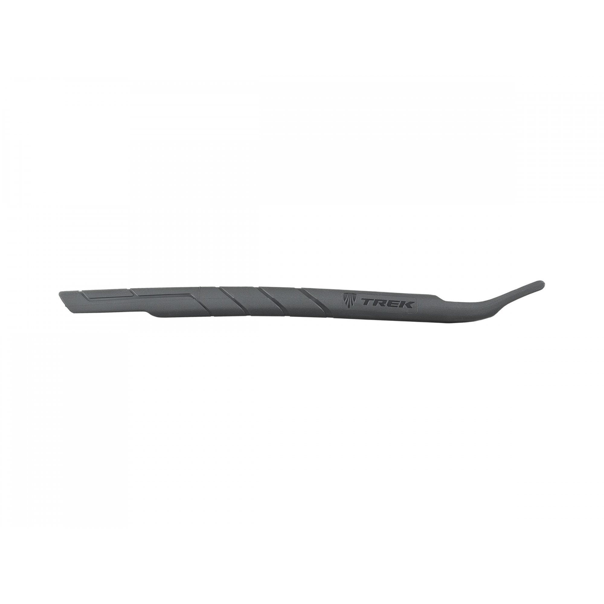 Trek Remedy 2019 carbon chainstay armor in black, protective frame guard for bike components, one size, installed on a mountain bike frame