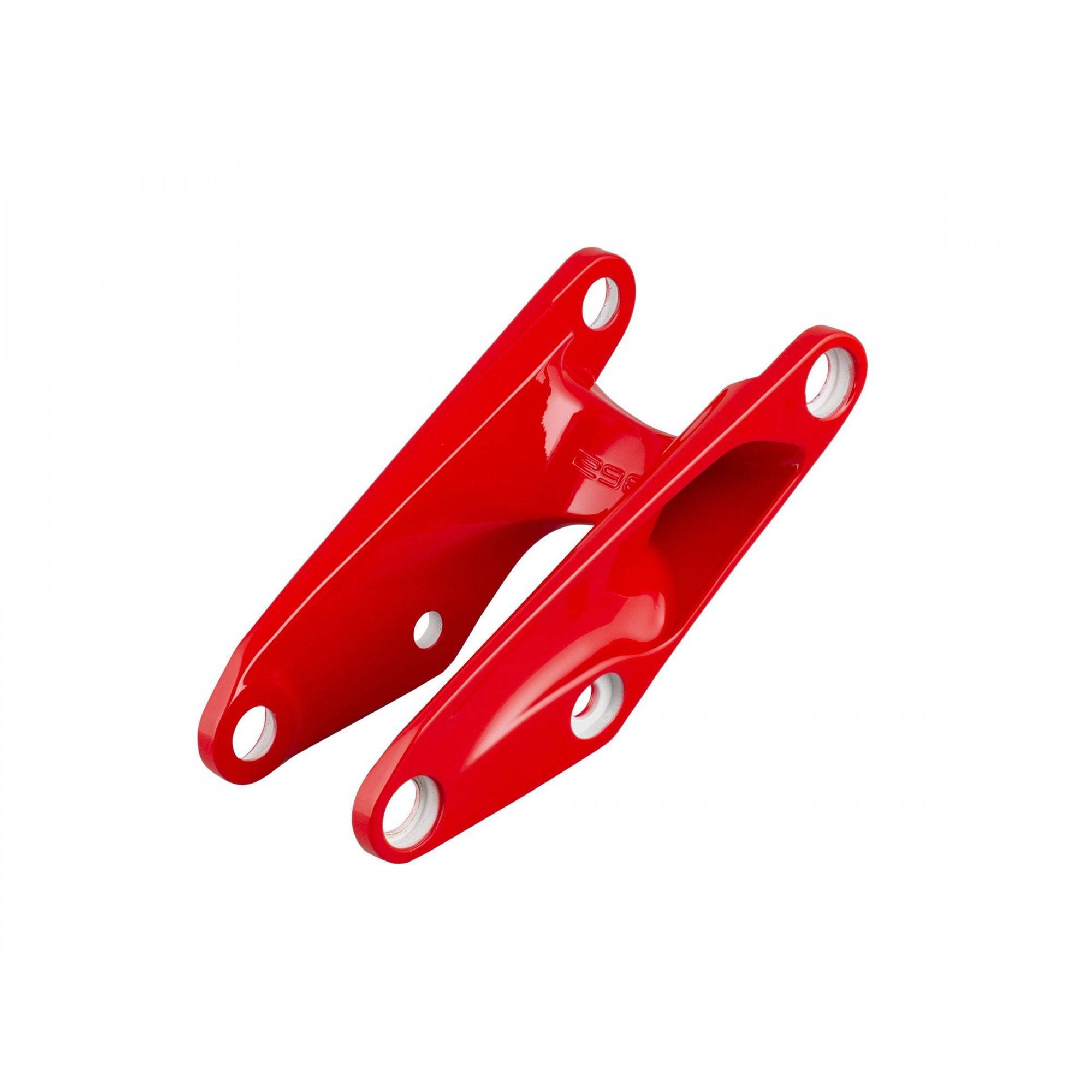 Trek Session 9.9 29 rocker links frame spares for suspension components, showing close-up of black metal bike suspension parts.