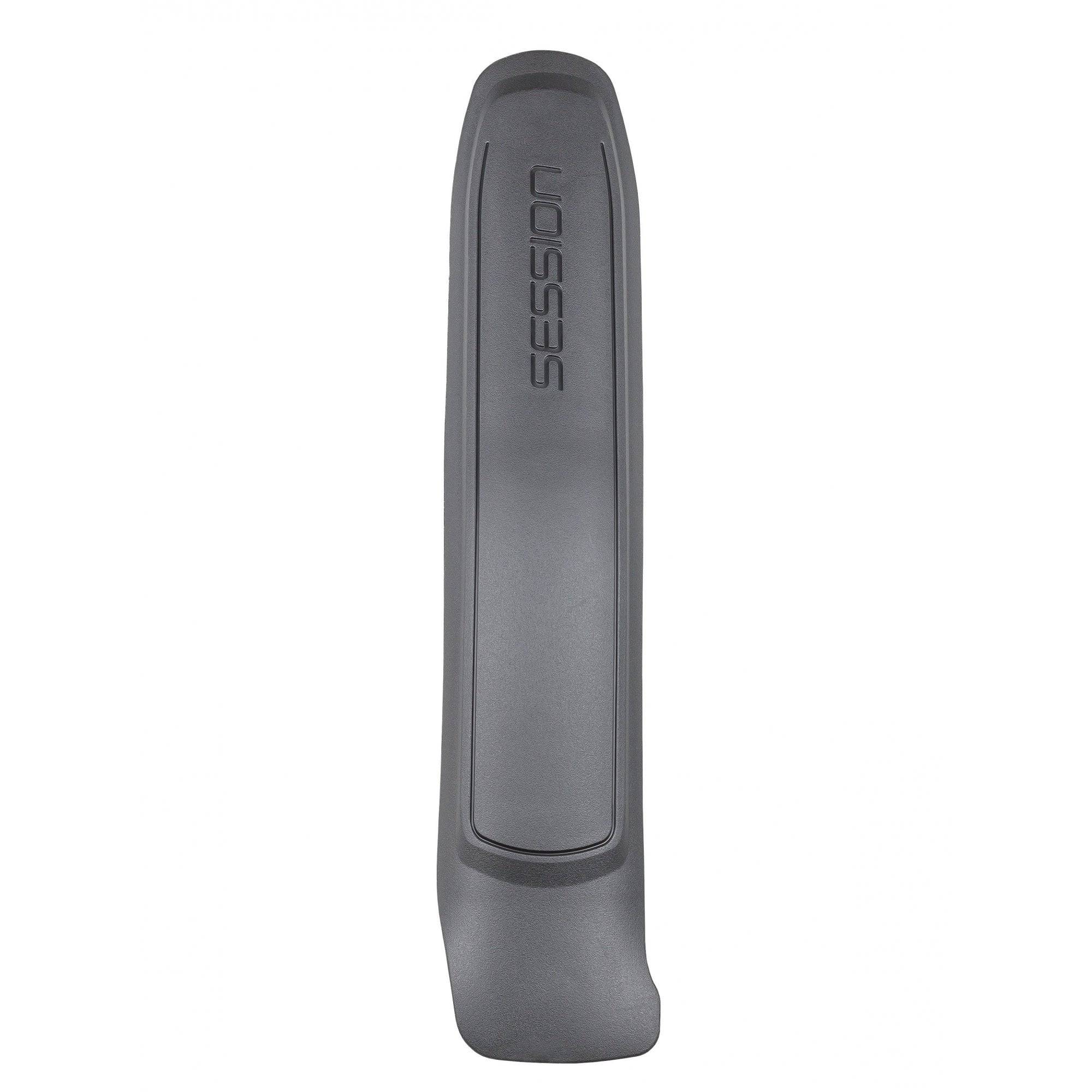 Trek Session Carbon bike frame guard, black downtube armor, protective component for bike frame, one size.