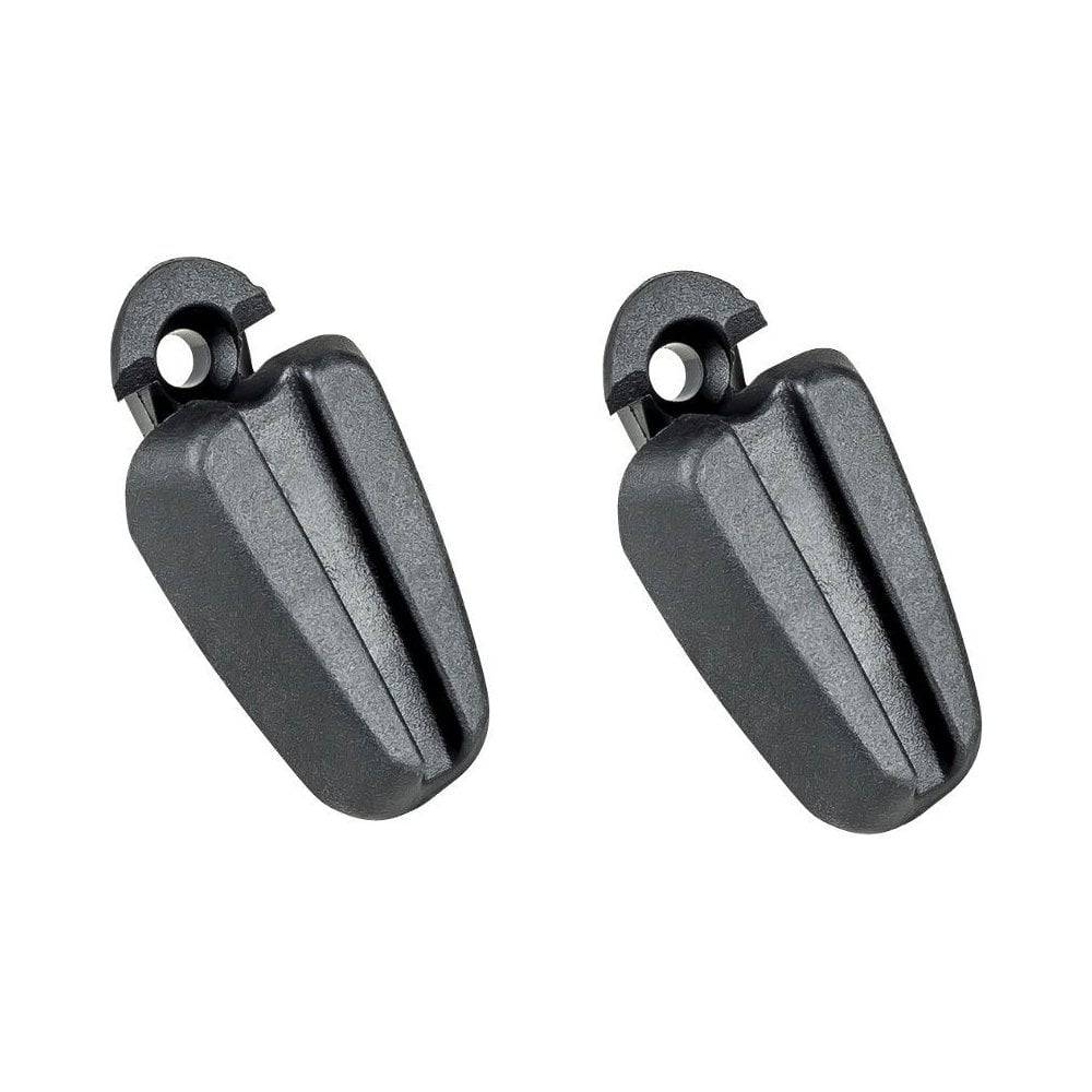 Black Trek 2018 Session headtube bumper for bike frame protection, one size, durable component for mountain bikes.