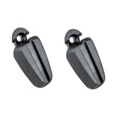 Black Trek 2018 Session headtube bumper for bike frame protection, one size, durable component for mountain bikes.