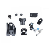 Trek 2014 Speed Concept black frame hardware kit with replacement components for bike frame assembly.