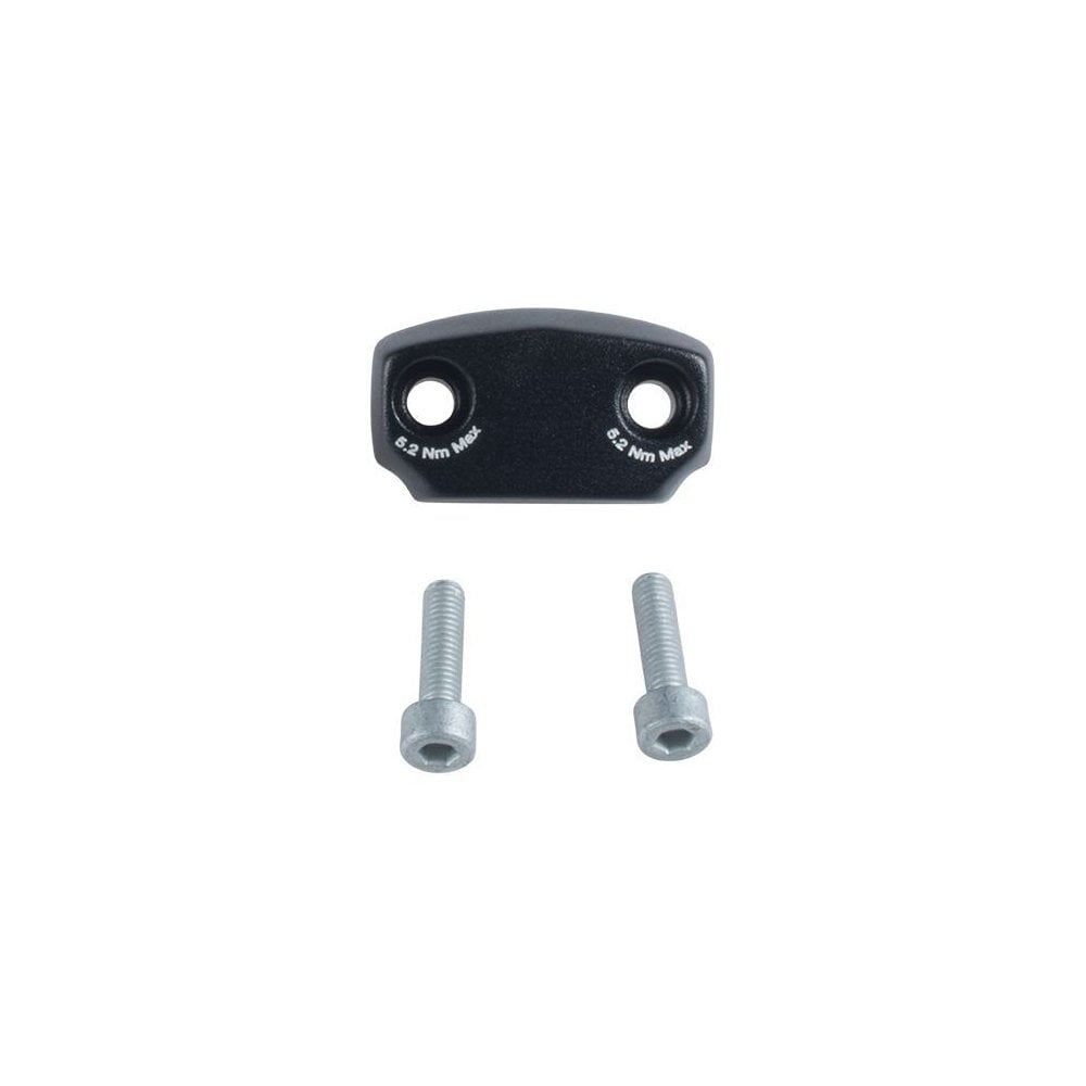 Black Bontrager 2014 Speed Concept Aero Seat Binder for Trek bikes, close-up of lightweight bike component part.