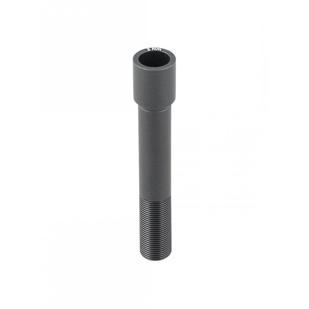 Black Trek Speed Concept small steering axle for 2014 frame, component part for road bike handling and stability.
