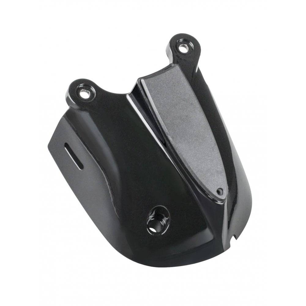 Trek Speed Concept UCI legal black rear brake cover, aerodynamic bike component for enhanced protection and performance.