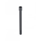 Black Trek Speed Concept X-Large steering axle for 2014 frame, bike component replacing the front axle on one size road bike.
