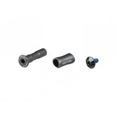 Trek Supercaliber 29 rear suspension mounting hardware kit in black, includes components for rear strut installation.