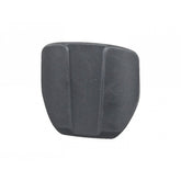 Trek Supercaliber Knock Block headtube armor in black, custom fit protection for mountain bike components.