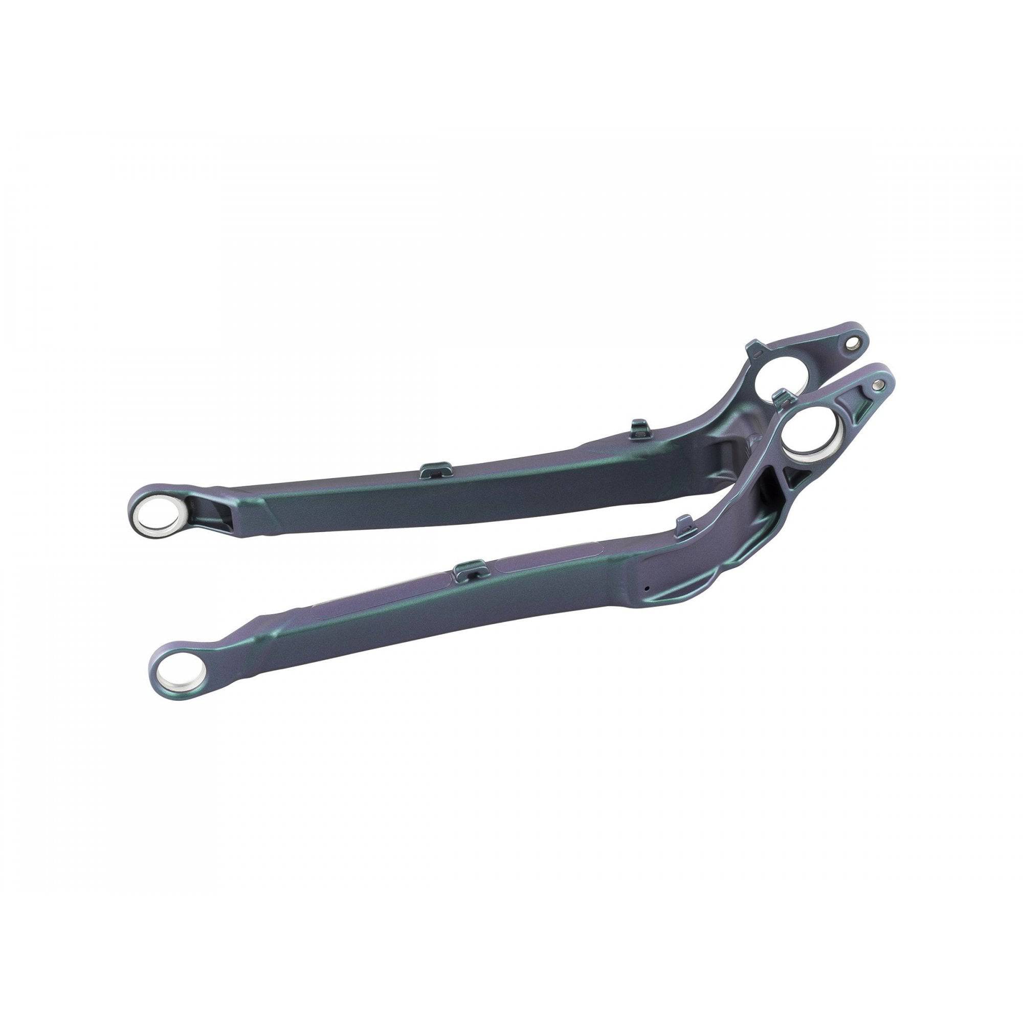 Trek Ticket S 26-inch aluminum chainstay in emerald iris color for bike frame stability and components.