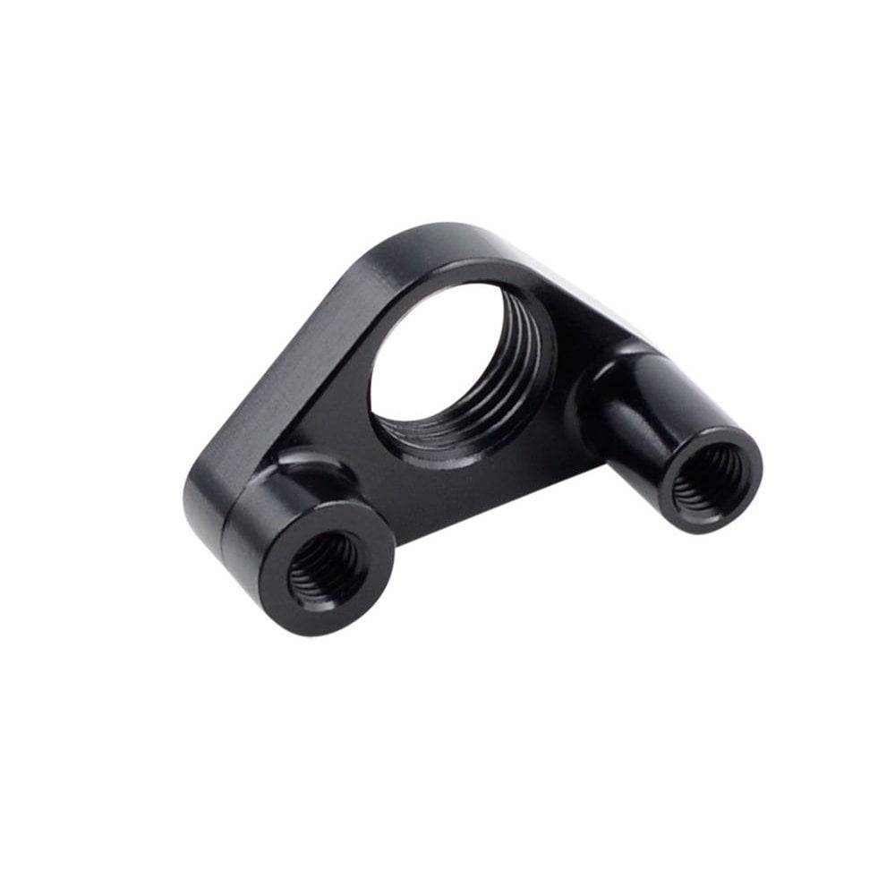 Black Trek Top Fuel 29 2x low direct-mount front derailleur nut for bike components, shown on a bicycle part.