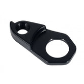 Trek ABP downhill derailleur hanger component for precise alignment and durable performance, shown in a close-up view.