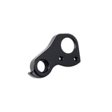 Trek Electra rear disc derailleur hanger in black with 142x12mm thru axle compatibility, bike component for rear derailleur mounting.