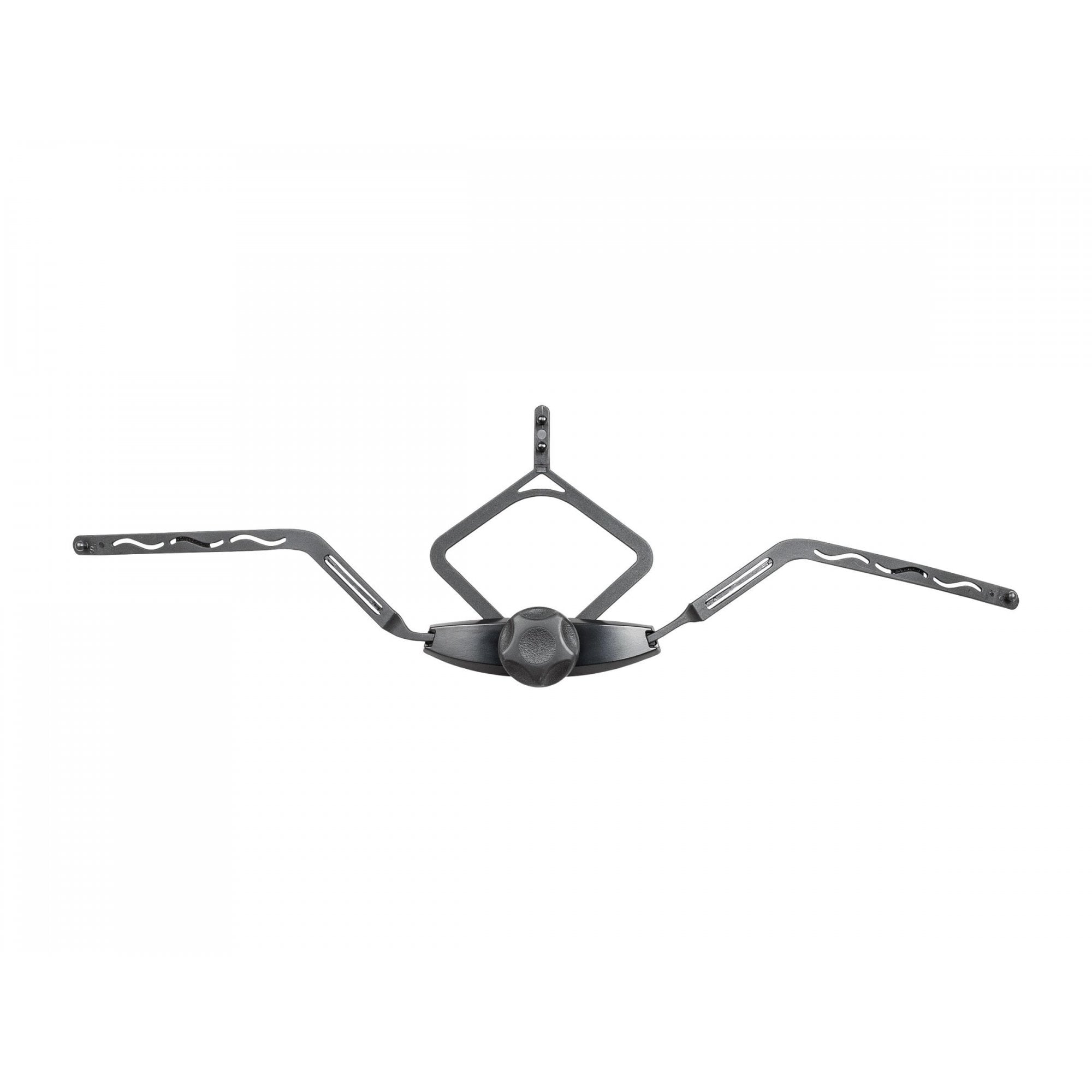 Bontrager Quickset II bike helmet fit system in black with adjustable fit dial and Little Dipper design for secure helmet fitting