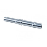 Bontrager Mustang Pro rear axle for MTB wheels, 142mm OLD, silver, durable bike component for front or rear wheel installation.