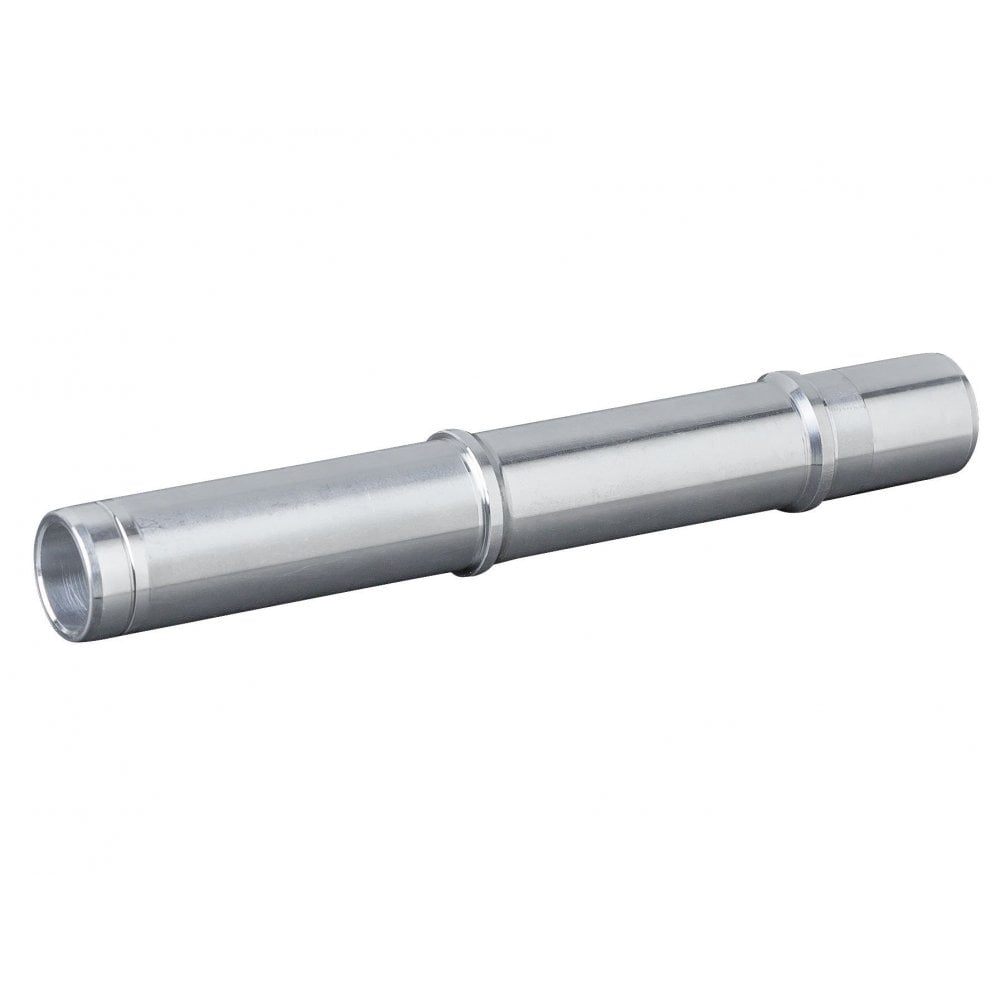 Bontrager Rapid Drive 108 Silver Boost axle for 148mm front and rear hub replacement, bike component with quick-release design