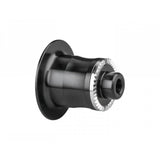 Black Bontrager Rapid Drive 108 12x142mm non-drive axle end cap with 5mm diameter for bicycle wheel components.