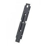 Silver Trek Range Boost Rail Mount Plate for bikes, durable accessory with one size fits most bike models, shown in close-up.
