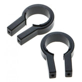 Bontrager Interchange Handlebar Bracket for 31.8mm clamp, black accessory suitable for bike baskets and handlebars.
