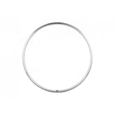 Bontrager 26-inch silver rim with 36 spokes, suitable for front or rear wheel with rim brake compatibility, ideal bike component