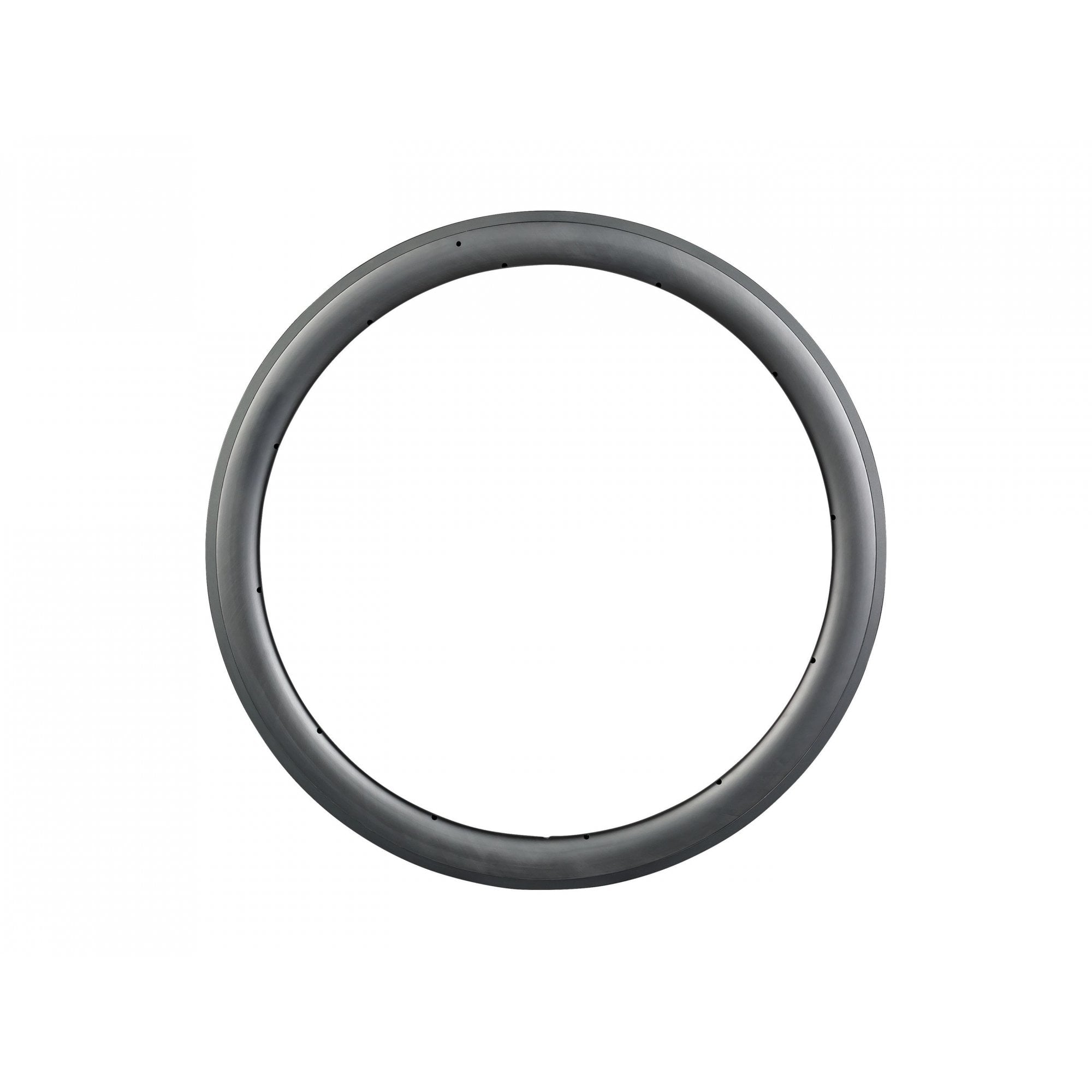 Black Bontrager Aeolus Comp TLR disc road bike rim with 24-hole configuration, suitable for front or rear 700C wheel.