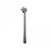 Bontrager SSR Silver bike seatpost, 27.2mm diameter, 330mm length, 12mm offset, durable component for cycling bikes