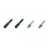 Bontrager Drop Line Silver Cartridge Mounting Kit for bike seatpost, showing mounting components and hardware for installation.