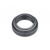 Bontrager 31.6mm dropper seatpost dust seal in black, a durable replacement component for bike dropper seatposts.