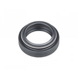 Bontrager 31.6mm dropper seatpost dust seal in black, a durable replacement component for bike dropper seatposts.